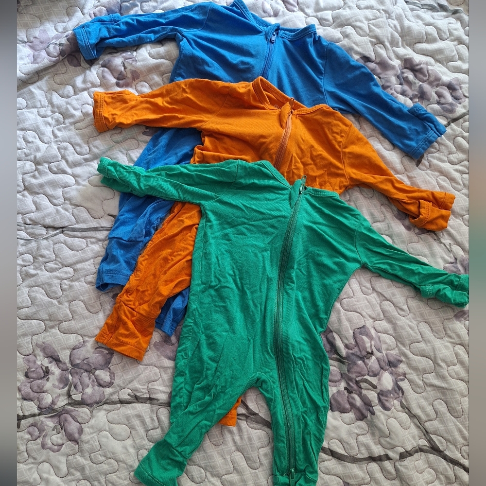 Colorful Baby Onesies Set
